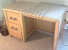 Стол из картона - «Мебель»