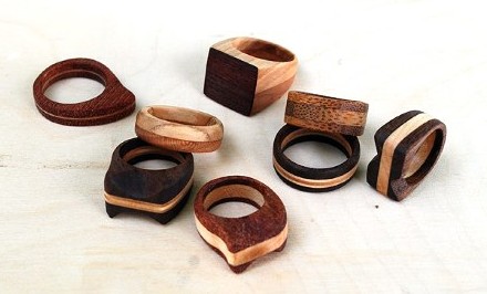 Деревянные кольца - «Поделки»