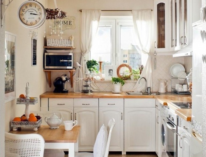 Кухонное окно в стиле прованс: 7 восхитительных идей - «Советы Хозяйке»