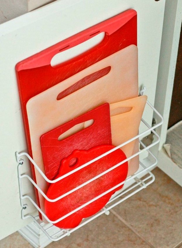 Дверцы кухонных шкафов: как их использовать для хранения - «Советы Хозяйке»