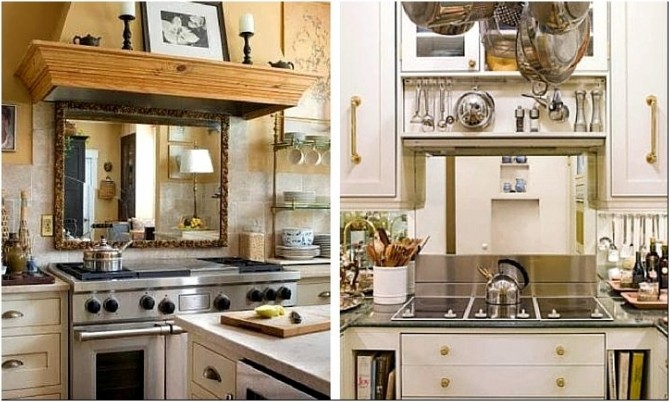 Зеркала на кухне: 6 способов невероятных применений - «Советы Хозяйке»