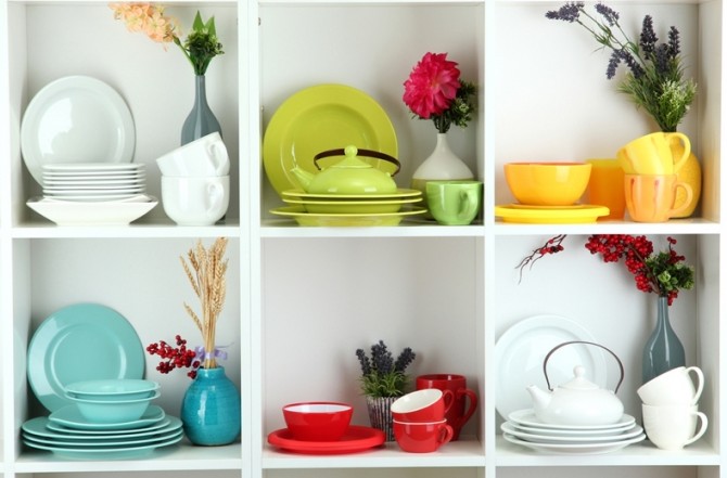 Где хранить тарелки: 8 оригинальных идей - «Советы Хозяйке»