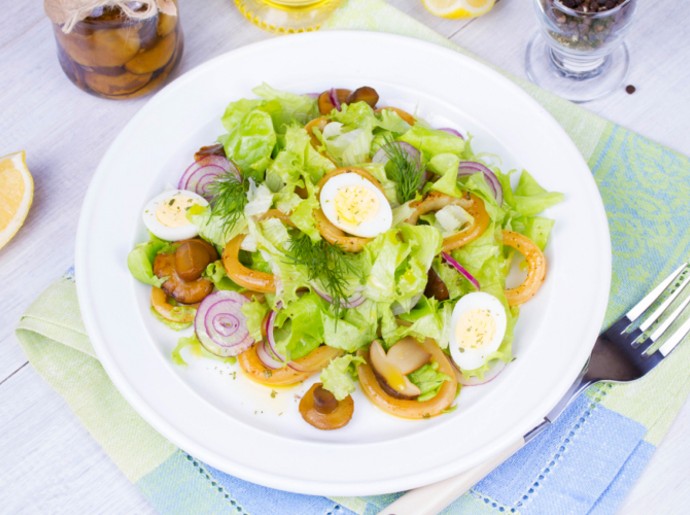 ТОП-5 легких и простых салатов - «Рецепты советы»