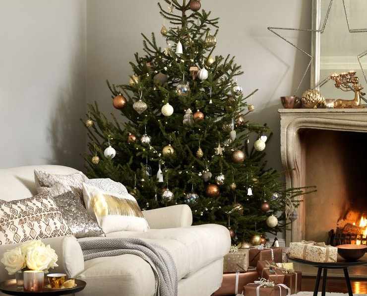 Как украсить новогоднюю елку в год Желтой Собаки - «Советы Хозяйке»