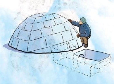 Как построить дом из снега - «Сделай сам»