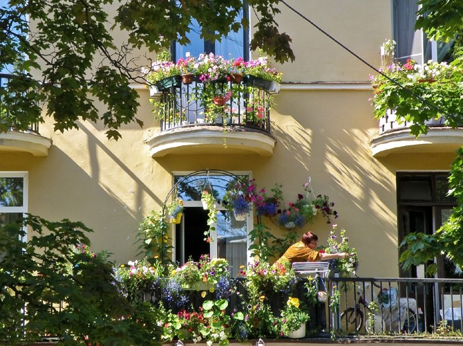 Как организовать цветник на балконе - «Советы Хозяйке»