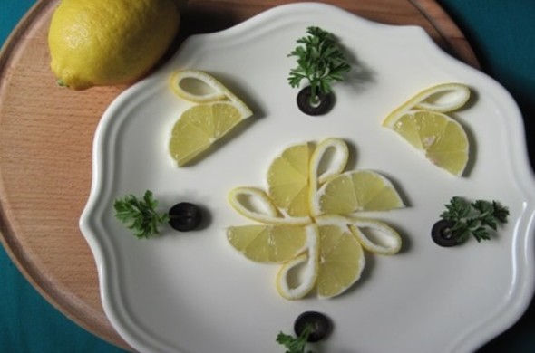 Святкова нарізка лимону: 3 ефектні варіанти - «Советы Хозяйке»
