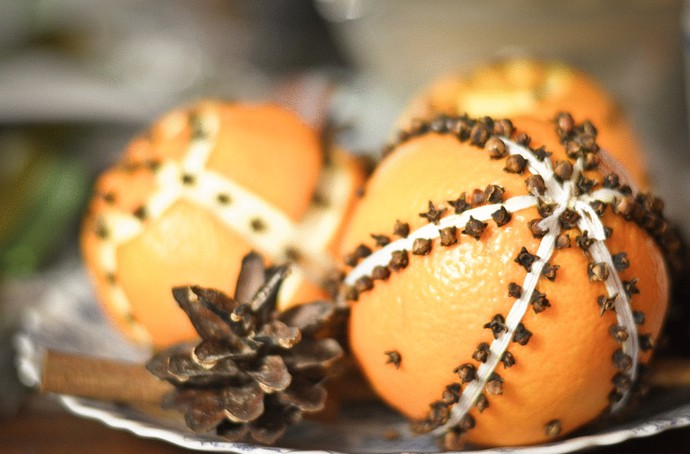 Новогодний декор из апельсинов и мандаринов - «Советы Хозяйке»
