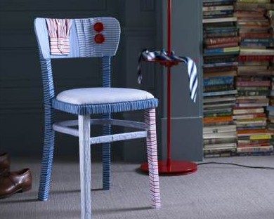 Декоративная отделка старого стула - «Сделай сам»