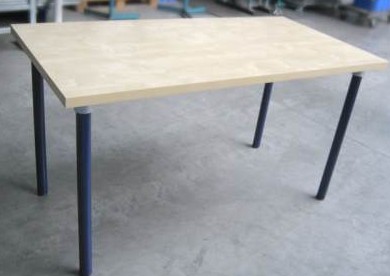 Как сделать простой стол с ножками из труб - «Мебель»