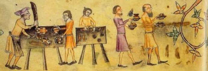 Старинные кулинарные книги: средневековый свиток рецептов. - «Советы Хозяйке»