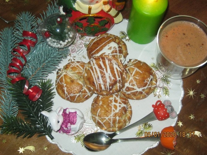 Что приготовить на десерт: Рождественское печенье с фундуком - «Советы Хозяйке»