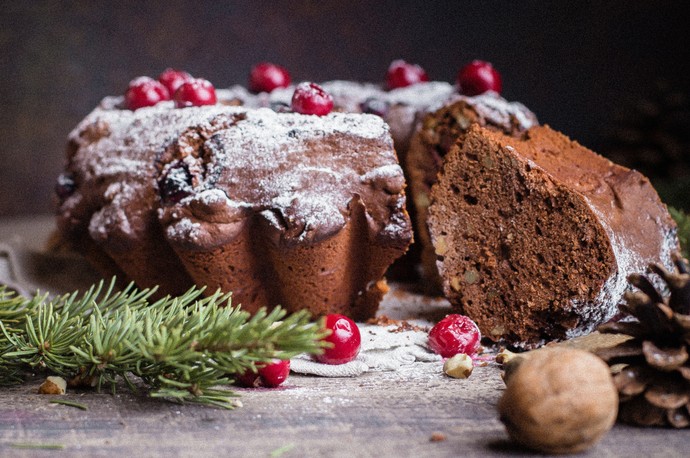 Рождественский пряный шоколадный кекс - «Рецепты советы»