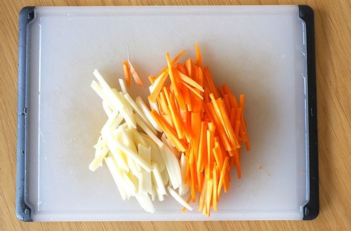 Японская закуска из моркови и картофеля - «Рецепты советы»