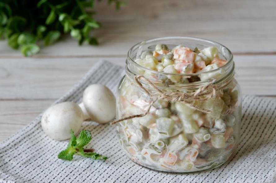 Топ-5 вкусных салатов с грибами - «Рецепты советы»
