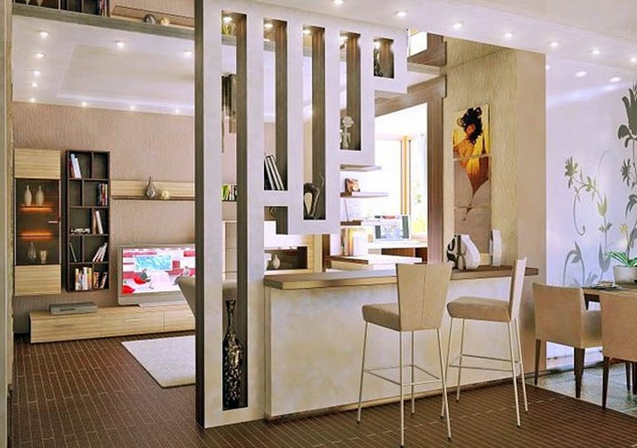 Как разделить комнаты дома с помощью перегородок, ширм и штор? на сайте Недвио - «Комфорт»