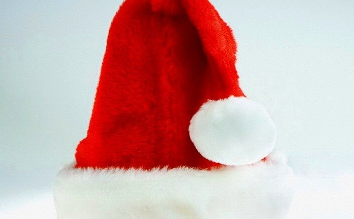 Шапки Деда Мороза на Новый год - «Поделки»